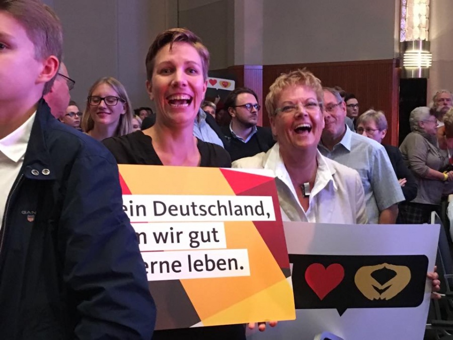 Kanzlerin Merkel in Neuss 2017