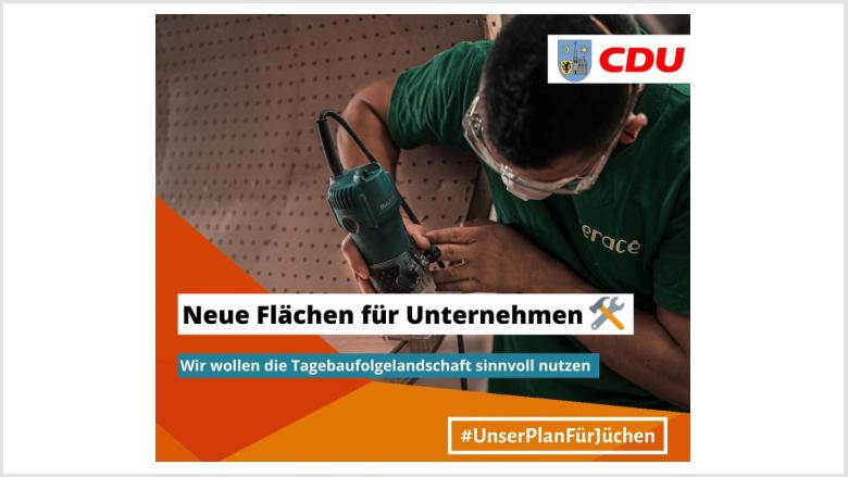 Flächen für Unternehmen