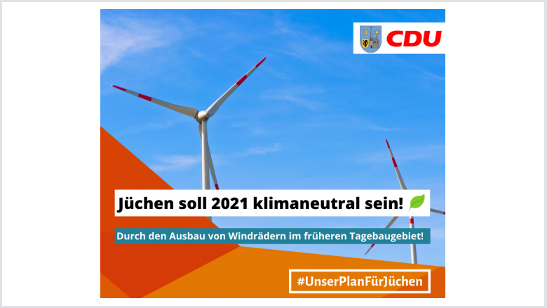 Jüchen bis 2021 klimaneutral Klimaneutral